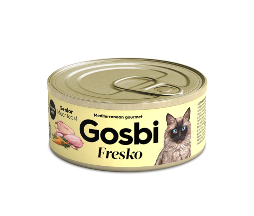 Gosbi Fresko Senior Meat Feast 70 gr