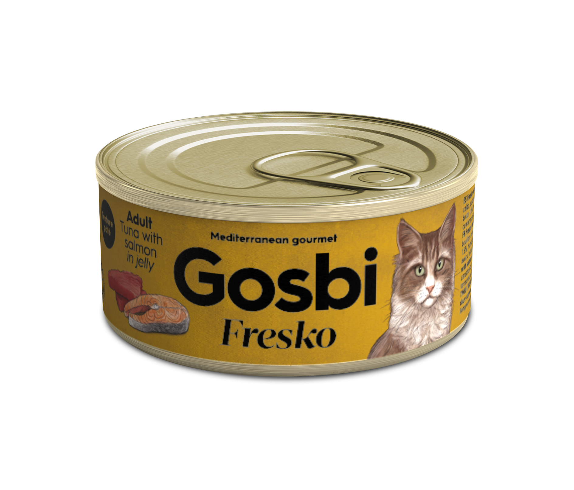 Gosbi Fresko Adult Adult Tuna & Salmon in Jelly 70 gr