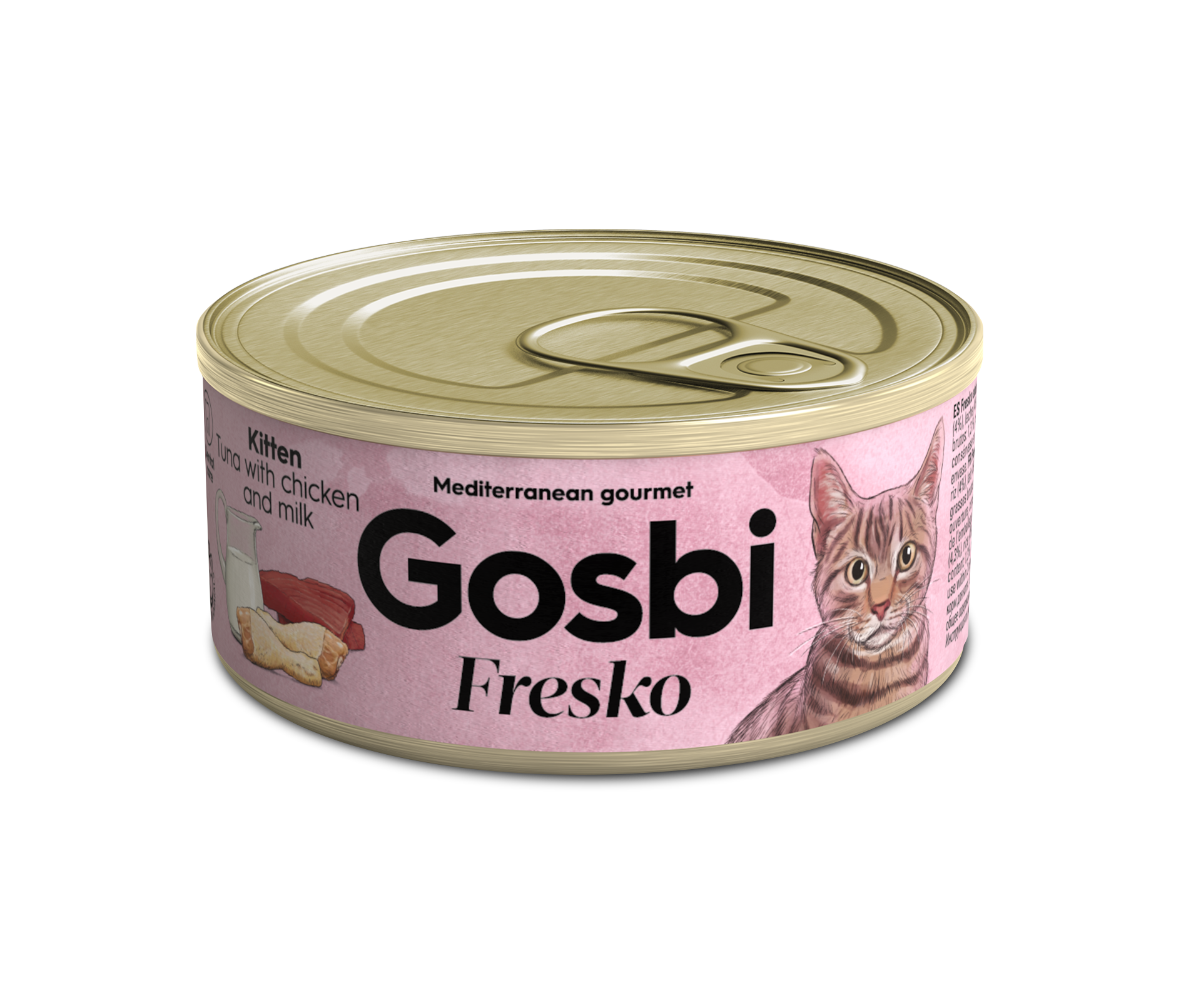 Gosbi Fresko Kitten Chicken and Milk 70 грамм