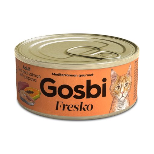 Gosbi Fresko Adult Salmon and Papaya 70 gr