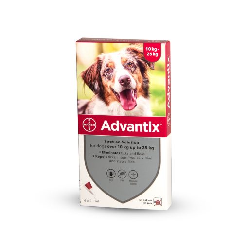 Advantix for dogs 10-25 kg