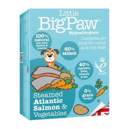 Big Paw dog food- salmon and vegetables 150 grams