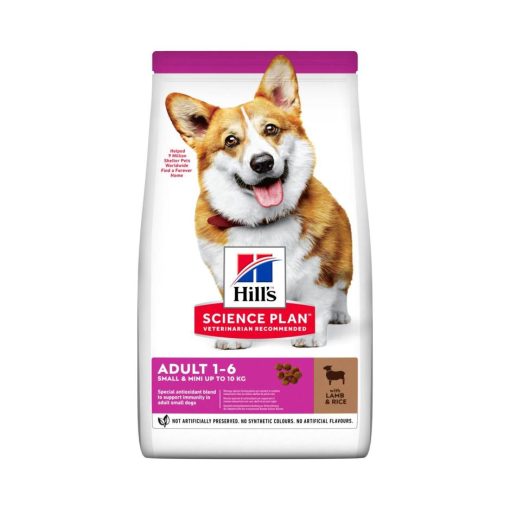 Hill's Science Plan SMALL & MINI ADULT DOG FOOD with LAMB & RICE
