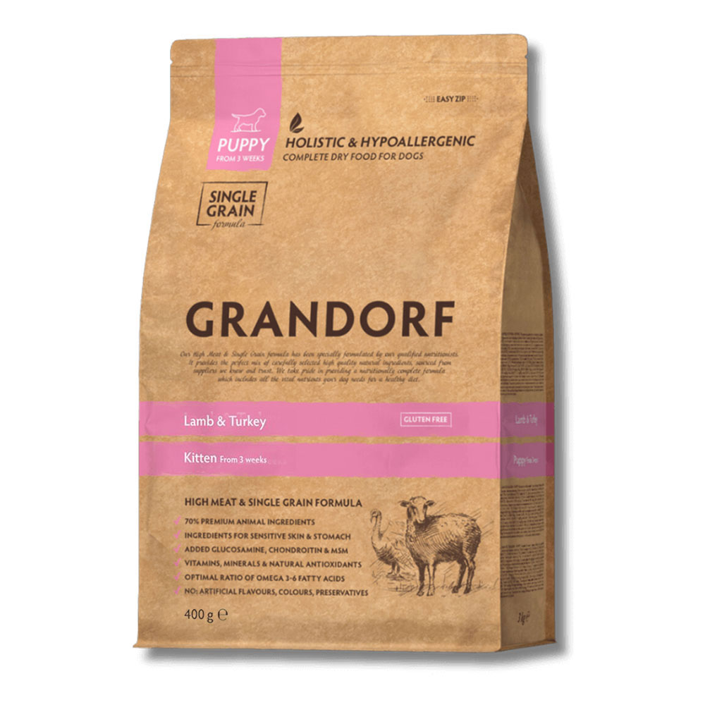 Grandorf Kitten Lamb and Turkey 400 gr