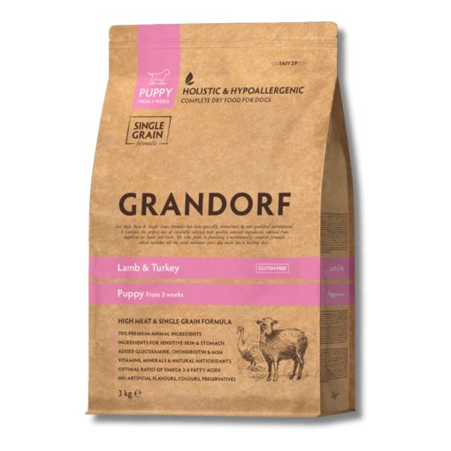 Grandorf Junior Lamb and Turkey Medium and Maxi 3 kg