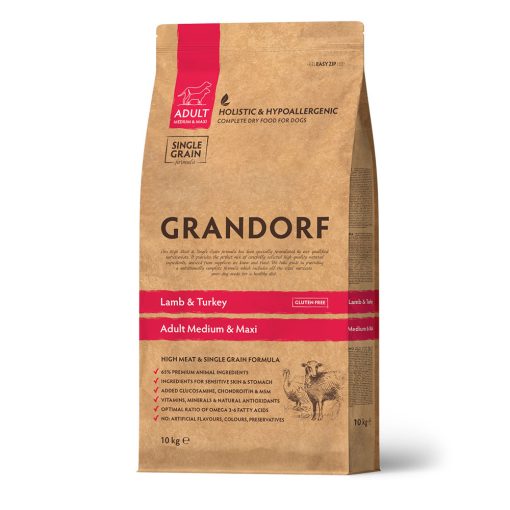 Grandorf Lamb and Turkey Medium and Maxi 10 kg