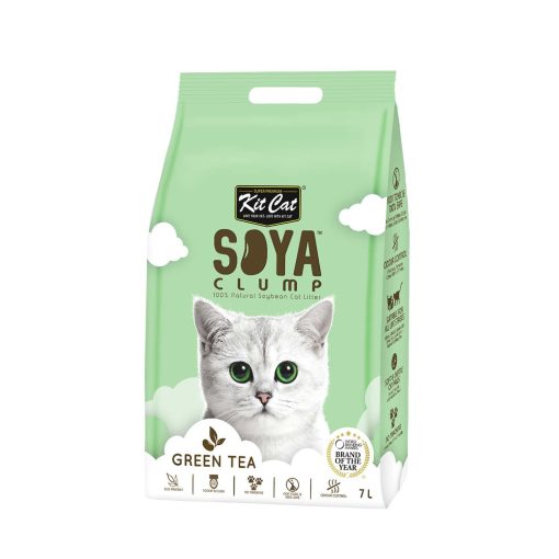 Kit Cat Clumping Soy Litter Green Tea 7 Liters